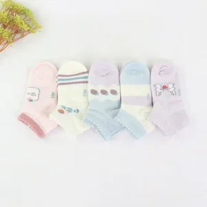 High Quality Customized Logo Design Combed Cotton Baby Socks Boys and Girls Socks Children’s Socks