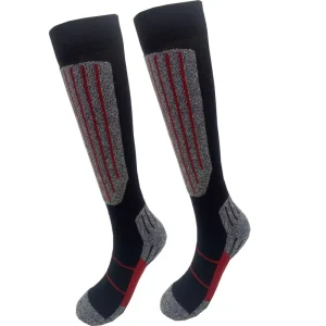 High Quality High Thick Winter Merino Wool Ski Socks Warm Insulation Moisture Wicking for Skiing Snowboarding