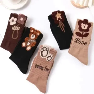 High Quality Indoor Thermal Winter Girl Socks Warm Fuzzy Slipper Floor Socks Cute Women Socks