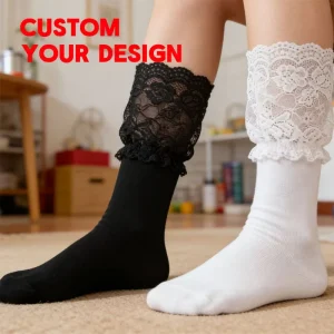 High Quality Lace Princess Style Toddler Summer Socks for Girls Baby Dresses Clothes Accessories Knitted Womens Socks