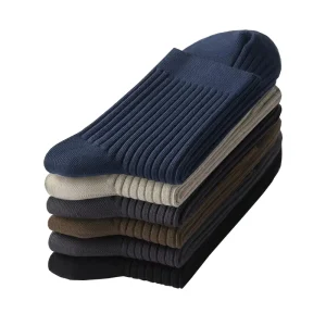 High Quality Men Socks Classic Business Men Dress Socks Solid Cottoned Cotton Men Formal Socks