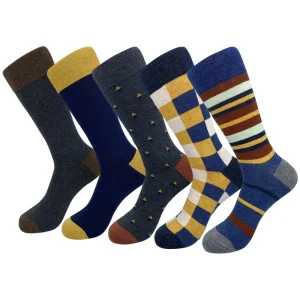 High Quality Men Socks Custom logo Breathable Stockings Business Socks Fashion