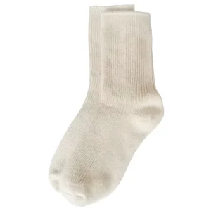 High Quality Merino Wool Women’s Crew Length Socks Breathable and Knitted Solid Tube Socks for Autumn Use
