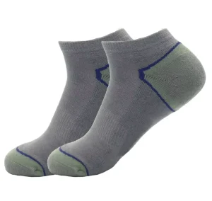 High Quality New Style Summer Anti slip Gray Nylon Ankle Socks