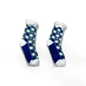 High Quality Non skid Classic Striped House Socks for Ladies