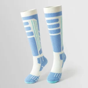 High Quality Outdoor Winter Knitted Thickened Terry Warm Man and Woman Knee High Ski Sports Socks