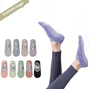 High Quality Pilates Yoga Non slip Socks Cross Band Gym Indoor Dance Floor Socks