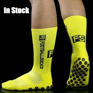 High Quality Soccer Socks Sports Men Nylon Non slip Anti slip Socks Football Socks