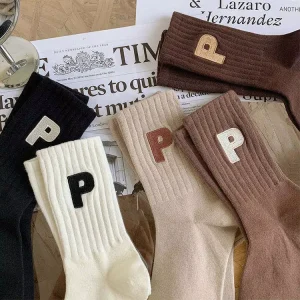 High Quality Summer Knitted Knee High Socks Custom Printing Logo Soft Skin Friendly for Youth Children Men Women