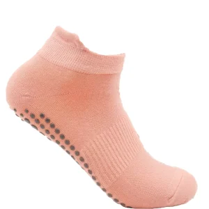 High Quality Terry Pattern Bare Sports Crew Socks Quick Dry Knitted Technique Customized Logo Non Slip Yoga Footwear for Spring