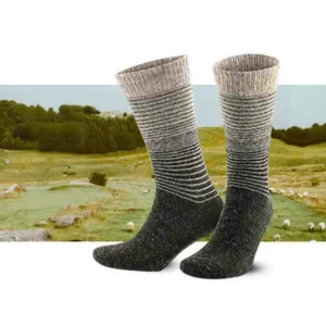 High Quality Wool Outdoor Thickened Warm Socks Antibacterial Thermal Ski Climbing Outdoor Socks Hiking Crew Socks