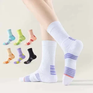 High Top Sports Socks Towel Bottom Thickened Basketball Socks Trendy Running Socks
