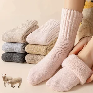 High quality Merino Socks 10% Sheep Wool Cosy Warmth Thick Winter Full Terry Toweling Woolen Socks