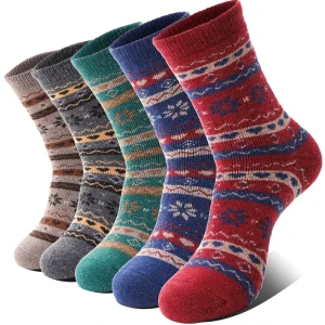 Hiking Thick Winter Warm and Comfortable Nordic Thermal Wool Socks