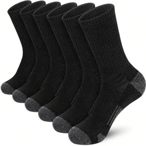 Hot Plus Size Socks Basketball Sport Crew Length Anti-Bacterial Breathable Spandex/Polyester Men’s Spring White
