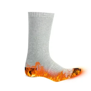 Hot Spot Sale Fashion Premium Quality Safety Rechargeable Battery Thermal Heated Sports Socks