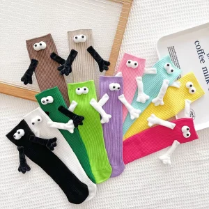 If You Can Read This Socks Children’s Hand-Holding Socks Spring Summer Funny Pink Boys’ Girls’ Crew Socks Cute Baby