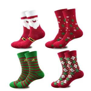 If You Can Read This Socks In stock Plus size Autumn Winter Mid calf Christmas Breathable Unisex Cute Cartoon Socks