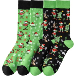If You Can Read This Socks Men’s Women’s Spring Casual Cartoon Monster Anti-Slip Cotton Polyester Socks-Trendy Socks