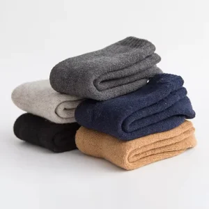 Indoor Thickened Women Warm Crew Terry Cozy Male Socks Winter