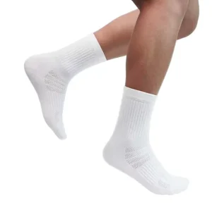 Ingenuity Series Crew Ankle Socks Breathable Unisex Sports Socks Running Outdoor Training Daily Casual Wear 1-Pack