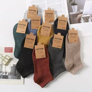 Ins Hot Style China Factory Fashion Men Cotton Ankle Sport Socks