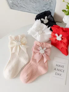 Japanese Style Princess Ruffle Socks Women Spring Summer Thin Mesh Lace Socks Hollow Out Sweet Girls Crew Socks