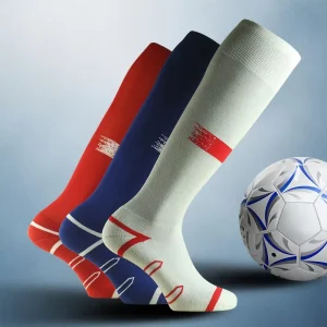 Jingwen CE OEKO-TEX Eco Compression Stockings Breathable Anti-Bacterial Men’s Knee High Crew Socks Cuff Custom Design
