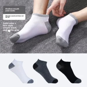 Jingwen OEM Calcetines Deportivos Personalizados Sports Socks White Gray Men Custom Sports Socks