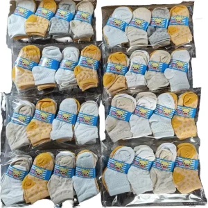 Kids Custom Plain Sports Crew Socks Casual Style Knitted Bulk for Boys and Girls for Spring and Autumn