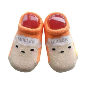 Kids Sheep Anti-Skid Breathable Spandex Cotton Ankle Socks Non Slip Playland Socks for Toddlers Indoor Play