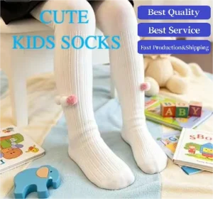 Kids Tights Soft Breathable Knitted Children’s Stockings for Girls