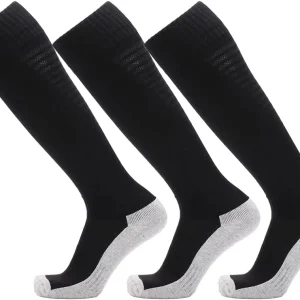 Knee High Boot Socks for Men Women Cotton Socks