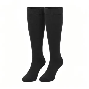 Knee High Compression Socks Absorbency Comfortable Fit Suitable for Nurse Outdoor Sports Travel
