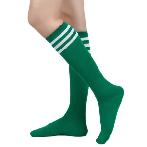 Knee High Striped Socks Cotton Striped Stockings Over Knee High Socks Fashion School Socks