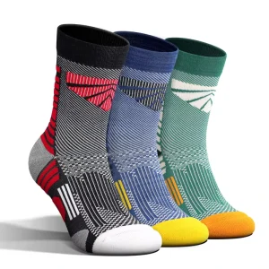 LONGFEI Designer Custom Logo High Quality Women Compression Stockings Men’s Trail Running Basketball Crew Sport Socks