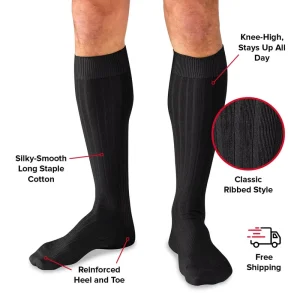 LOW MOQ High Quality Professional Custom Men Dress Socks