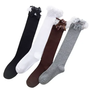 Lace Knee High Nude Socks Cotton Knee High Nylon Socks Custom Over Knee High Socks