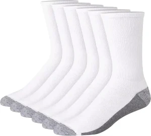 Large Size Men’s Sports Crew Towel Bottom Terry Knitted Running Socks High Cotton Content