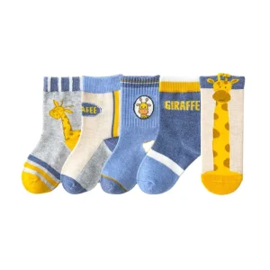 Latest Design New Solid Color Cotton Socks for Students Socks for Boys and Girl Autumn Children’s Socks