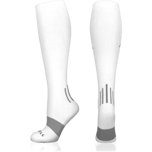 Leg Protection Knee High for Mens Womens Mens White Sport Compression Socks With Logo