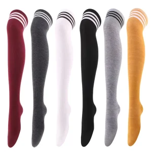 Leg Warmer High Socks Custom Knee High Warm Stocking Over Knee Thigh Socks for Women