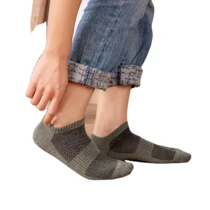 Light Weight Breathable Mesh Foot Athletic Running Ankle Support Socks