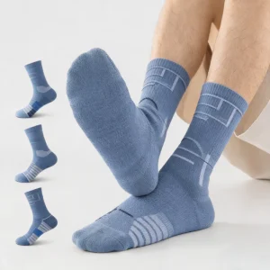 Lightweight Youth Men’s Custom Color Sports Socks for Gym Basketball Running Quick Dry Breathable Spring Season