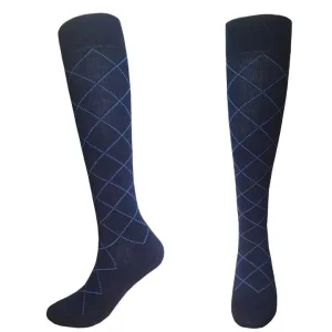 Long Custom Professional Compression Anti Slip Anti Bacterial Disposable Knee High Socks for Men Spring