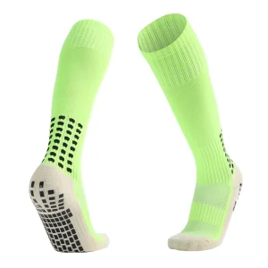 Long Football Socks Non slip Towel Bottom Standard Tube Grip Sports Unisex Adults Basketball Custom Autumn 100% Cotton