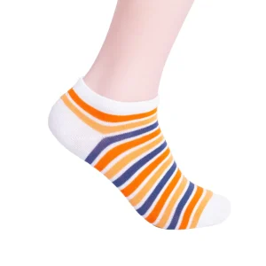 Low Cut Breathable Men Socks No Show Invisible Ankle Boat Cotton High Quality Stripe Short Socks
