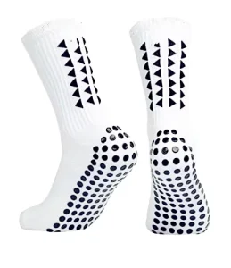 Low MOQ Grip Socks Designer Your Logo Crew Socks Non Slip Soccer Sport Cotton Men Custom Logo Athletic Socks