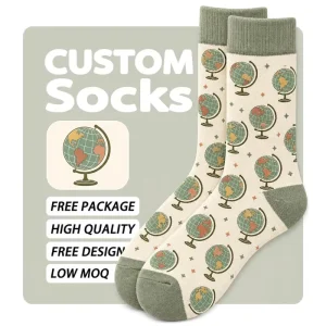 Low MOQ Team Logo Color Matching Private Label Custom Socks for Teams Uniform Programs