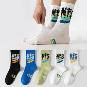 Low MOQ and Custom Children Sport Socks High Quality Mid-calf Socks Children’s Socks Casual and Breathable 13-18Y